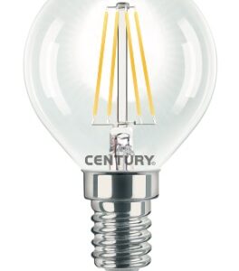 Lampada Mini Sfera Led Filamento E14 6w Luce Natura 806 Lumen